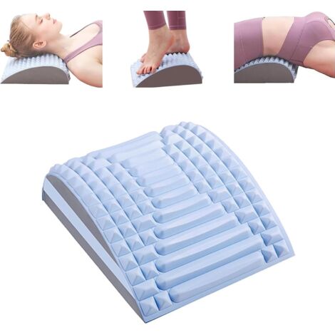 Planche De Soutien Lombaire Avec Aimants – Équipement D'étirement Pour Dos, Bureau, Chaise – Réglable – 38x25 Cm