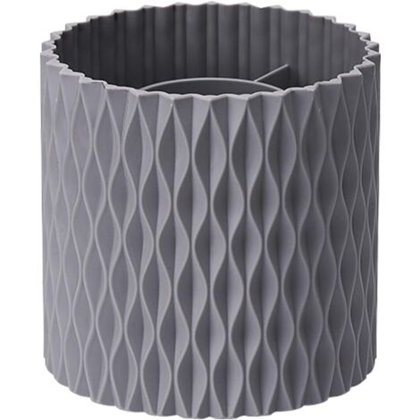 LINFIDITE Support rotatif à 360° pour pinceaux de maquillage - Présentoir transparent pour maquillage et gloss à lèvres avec 5 emplacements - Plateau de rangement rond pour coiffeuse, salle de bain