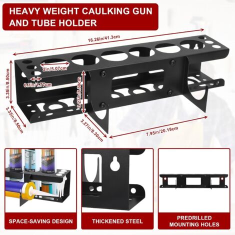 SUPPORT DE RANGEMENT Mural Organisé Pour Tuyaux Ne Plus Jamais égarer