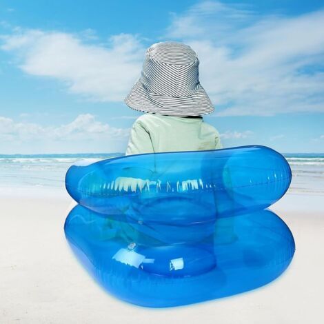 Canapé/chaise Gonflable Transparente PVC - Pour Intérieur Et Extérieur, Piscine, Plage, Jardin