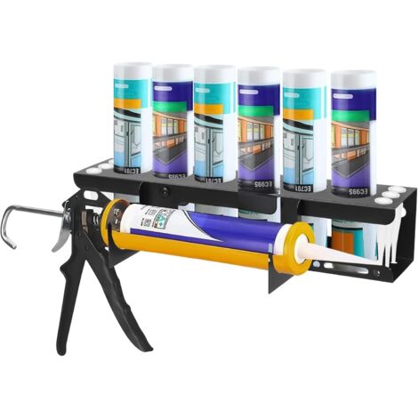 Tradetidy Big Wipes Support de rangement pour accessoires de van, idéal pour atelier, van et garage, bords arrondis pour plus de sécurité, fabriqué en acier super résistant de 1,5 mm, diamètre du