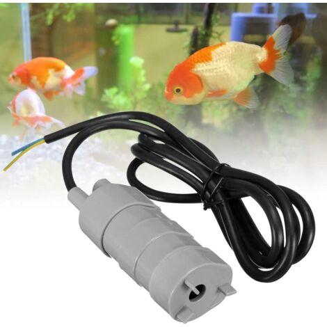 Sollbry Pompe à eau submersible 12 V 600L/H 1.2A Pompes à haut débit