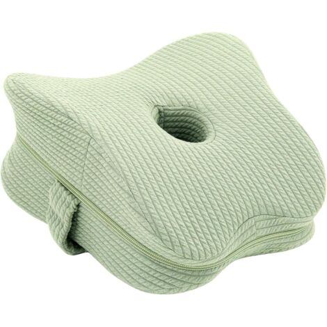 LUNO Welfare Coussin Jambes Orthopédique Mémoire De Forme - Soulagement Sciatique, Genoux Et Hanches