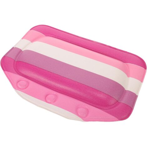 Ipetboom Oreiller De Bain Repose-Tête Ventouse - Oreiller Souple Pour Spa Et Baignoire