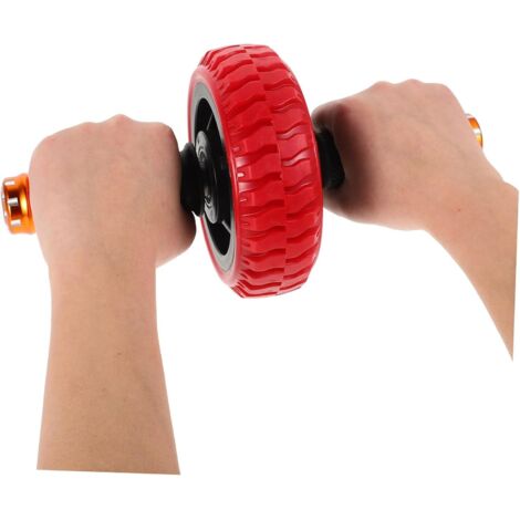 Roue Abdominale 4 Roues Avec Rebond Automatique Et Support Coude - Entraînement Abdos