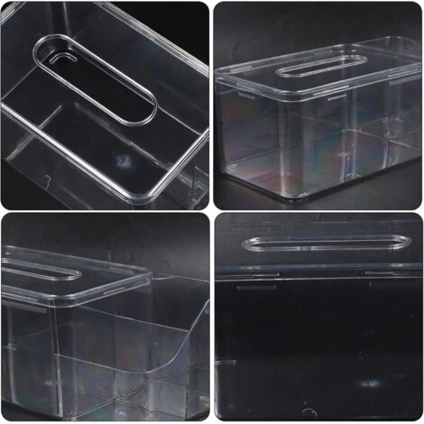 Boîte De Rangement Transparente Pour Sucette - Étui étanche Avec Crochet, Anti-poussière, Pour Sac à Langer
