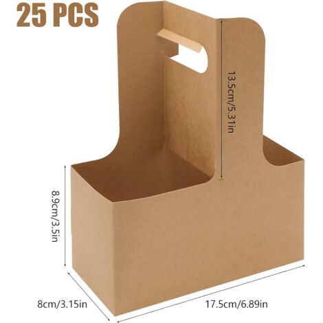 Lot De 2 Porte-Gobelets En Mousse 8 Trous – Support Robuste Pour Boissons Chaudes/Froides, Anti-Débordement, Empilable