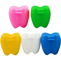 10 boîtes à dents de lait avec collier et sac pour enfant, rangement personnalisé garçons