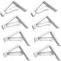 Lot de 8 pinces de maintien pour nappe de table pour la maison