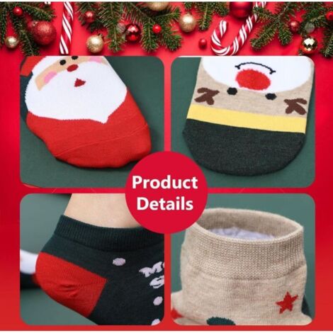 Calcetines navideños con calendario de adviento, calendario navideño ...