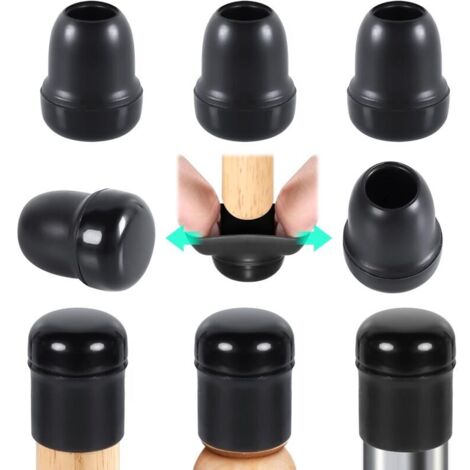 Uni-Fine Almohadillas De Teflón Para Muebles De 50 Mm – Autoadhesivas, Para Sillas, Mesas Y Sofás, Protegen El Suelo Y Reducen El Ruido (8 Unidades)