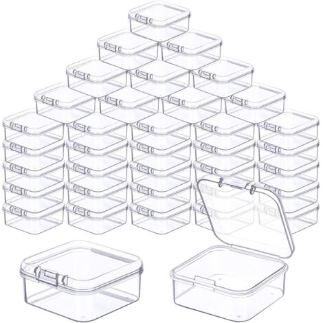 Petites Boites Rangement Plastique,Boîtes de rangement,10PCS Petits