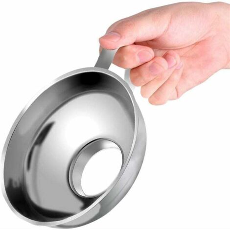 Mini Entonnoir En Inox Avec Long Manche - Pour Bouteilles D'huile, Liqueur, Flacons - Design Suspendu, Facile à Nettoyer - 7