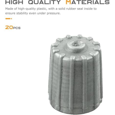 4 Pièces Couvercles De Valve Hexagonaux Ferrari - Bouchons Pneus Avec Joint Caoutchouc
