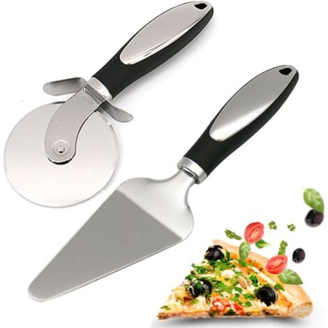 Kit Pizza En Bois Williyatt – Accessoires De Cuisine Pour Enfant – Coupe-pizza, Spatule, Assiette – Jeu éducatif Et Créatif Dès 3 Ans