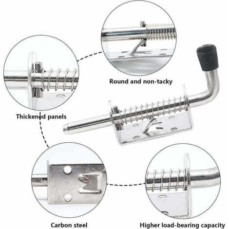 Restokki Antennes Ressort D'antenne CB Robuste en Acier Inoxydable pour Antenne Radio CB De Voiture, pour Antenne Longue De 60 Pouces, 3/8 - 24 Fils Restokki Antennes Ressort D'antenne CB Robuste en Acier Inoxydable pour Antenne Radio CB De Voiture, pour Antenne Longue De 60 Pouces, 3/8 - 24 Fils