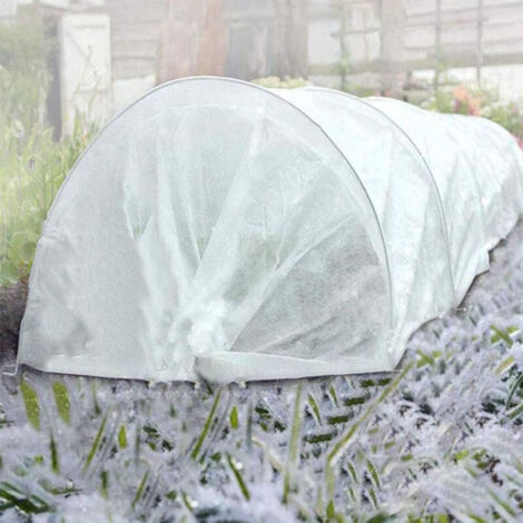 Voile D'Hivernage Plantes Extérieur 3x5m Épaissi - Toile Protection Gel Respirante Chaud Pour Plantes, Résiste Gel Glace, Favorise Croissance