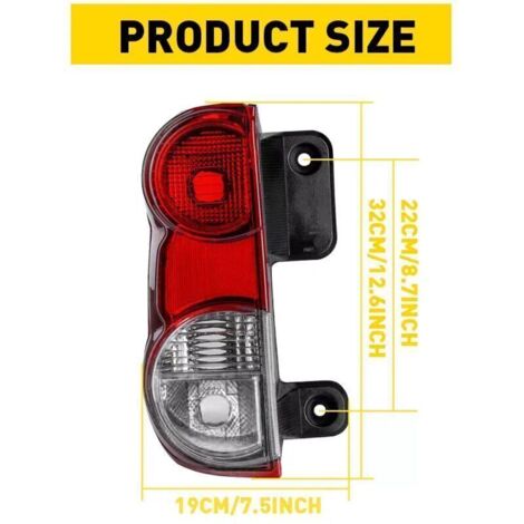 Feu Arrière Droit Nissan NV200 2009-2021 – LED Haute Luminosité Multifonction