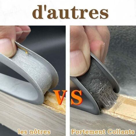 Bande de Couvre Chant Flexible en U pour Bords de Meubles 18mm x 5m, Couvre Chant de Placage Auto Adhésive en TPE Bande de Garniture | Leroy Merlin