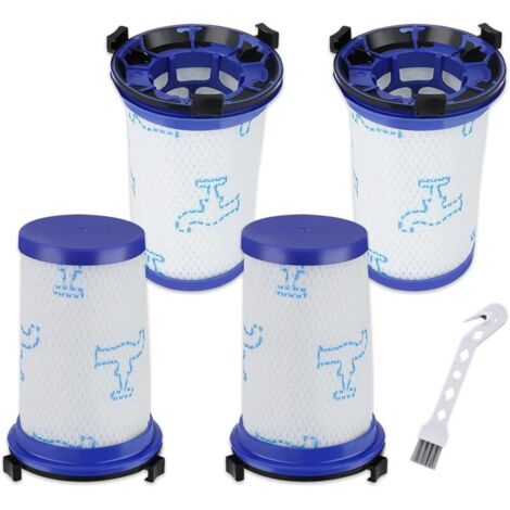 Lot De 4 Filtres De Remplacement Pour Aspirateur Rowenta Air Force 360 - Compatible RH9037 RH9038 RH9057 - Alternative ZR009001