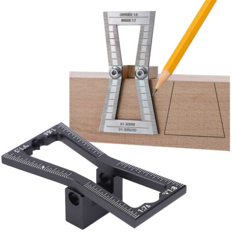 Trusquin à Roue Réglable En Bois – Outil De Marquage Précis Pour Menuiserie Et Charpenterie