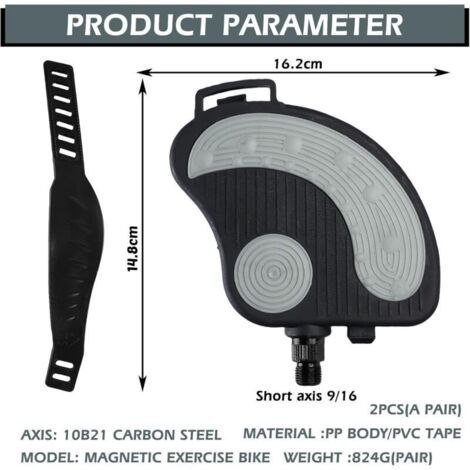 Vélo D'appartement Mini Bike FFitness - Pédalier Bras Et Jambes - Rééducation, Seniors - 3,5kg