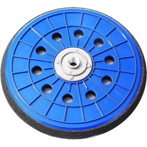 Plateau De Ponçage 215mm 10 Trous Pour Ponceuse Murale DWS225BT Scheppach DS 200-930 - Velcro M14