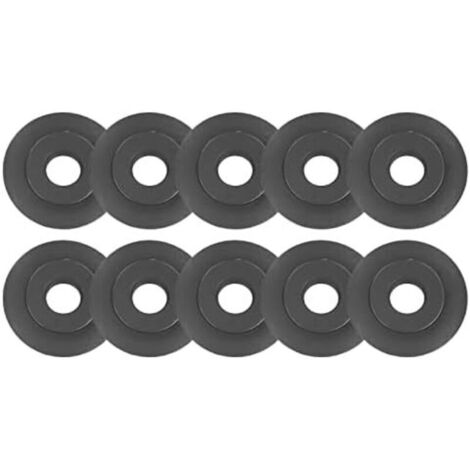 Roue de Coupe-Tube en Acier au Manganèse, 10 Pièces, 18mm Diamètre Extérieur, 3,8mm Largeur, Lame de Remplacement pour Cuivre Laiton Aluminium Roue de Coupe-Tube en Acier au Manganèse, 10 Pièces, 18mm Diamètre Extérieur, 3,8mm Largeur, Lame de Remplacement pour Cuivre Laiton Aluminium