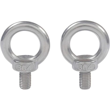 Boulon En U Marin M10 En Acier Inoxydable – Anneau D'étrave Pour Bateau Et Arrimage
