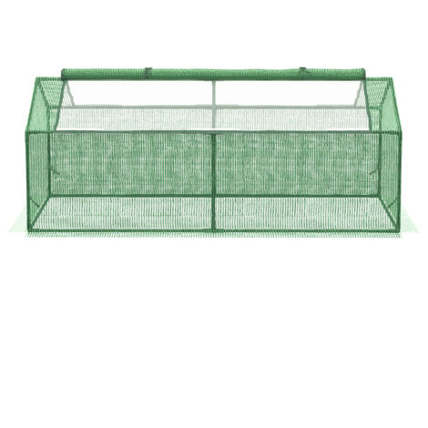 Outsunny Serra Piccola per Giardino e Balcone con Finestre Verde