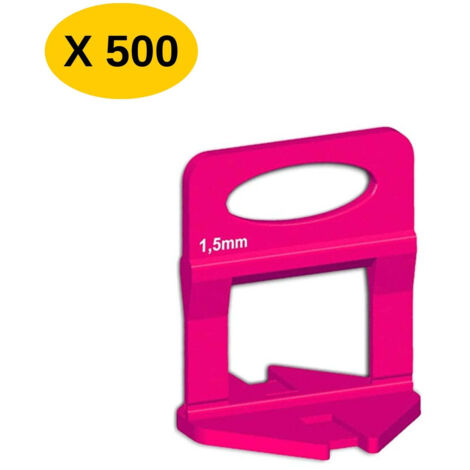 Croisillons à cale autonivelante 1,5 mm – 500 clips – SHAFFER PRO (1/4)