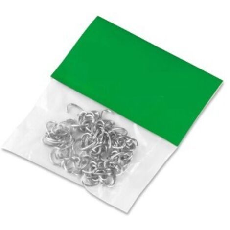 Easycloture – Sachet de 80 crampons métal pour fixation gabion – Acier galvanisé 19mm – Montage facile pour murs décoratifs et aménagement extérieur