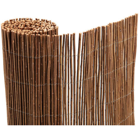 Canisse rouleau en osier naturel longueur 3m x H 2m