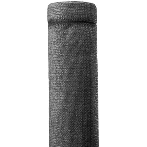 Easycloture – Brise vue toile haute densité 350g/m² – Occultation 95% – H 1m03 – Longueur 5m – Gris anthracite – Résistant aux intempéries