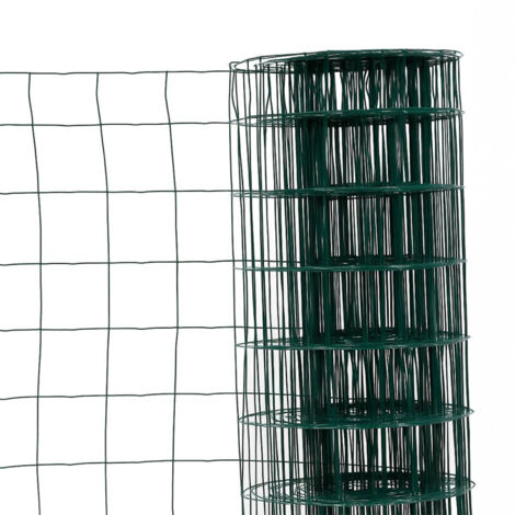 Easycloture – Grillage rigide en rouleau acier galvanisé 100x100 mm – Hauteur 1m20 – Longueur 20 m – Résistant à la corrosion – Pour délimitation terrain (1/5)