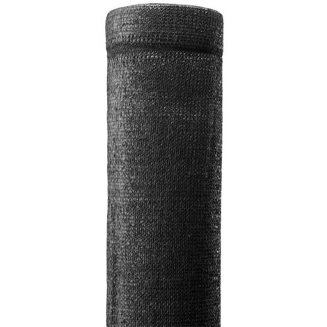 Easycloture – Brise vue toile haute densité 350g/m² – Occultation 95% – H 1m03 – Longueur 5m – Noir – Résistant aux intempéries (1/5)