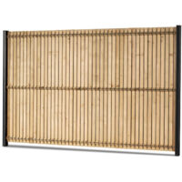 Easycloture – Kit occultation lamelles bois pin 8mm – Panneau rigide maille 55 – Traitement Autoclave classe 3 – Pour grillage 50mm