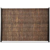 Easycloture – Brande de bruyère occultante premium – Longueur 3m – Hauteur 1m60 – Épaisseur 4cm – Occultation forte et efficace