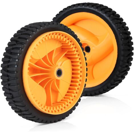 Lotto da 2 Ruote per Tosaerba 53 Denti Compatibili con Craftsman, Partner, Electrolux, McCulloch, Rally e Altri Modelli