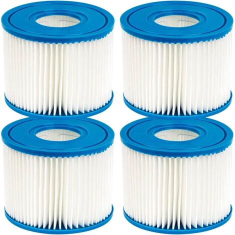 Set di 4 filtri per piscina Intex PureSpa Tipo S1 Cartuccia per 29001E PureSpa Filtro piscina gonfiabile Cartuccia (1/5)