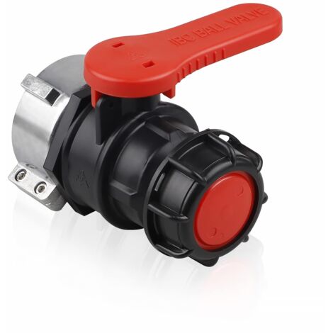 Adattatore Serbatoio IBC, Valvola Serbatoio per IBC, Adattatore IBC per Serbatoio, Rubinetto Serbatoio IBC DN50 (75 mm) 1 Pezzo (1/5)
