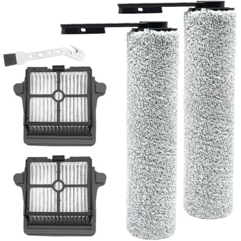 Spazzola a rullo + filtro per Tineco iFloor 5 Breeze Complete aspirapolvere secco e umido, ricambi, set accessori 2 spazzole a rullo + 2 filtri