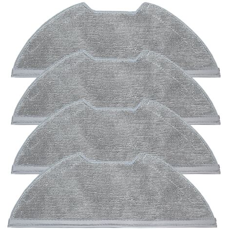 Accessori panno di pulizia per Eureka NERE10s E10S E20 Plus, per Obode A8 A8 Plus, per Midea M9, ricambi per robot aspirapolvere, in morbido microfibra. (1/5)
