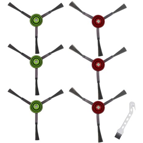 6 pezzi accessori spazzola laterale per Yeedi vac 2 pro/vac 2/max/vac max/vac hybrid/vac station, per Ecovacs Deebot N8/N8 Pro/N10 plus, ricambi per robot aspirapolvere (1/5)