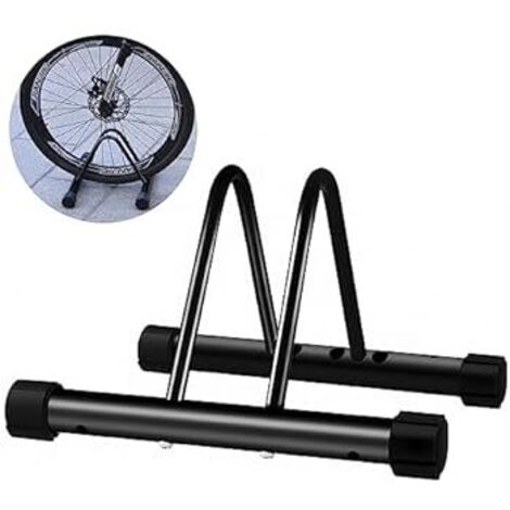 Supporto Parcheggio Bici 1pc, Fermo Bici da Pavimento e Parete, Rack Autoportante per Biciclette (1/4)