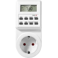 Programmatore Spina Elettrica e Digitale, Spina Programmabile con Ciclo Alternativo e Ripetitivo, Spina Timer Conto alla Rovescia, Spina Timer Programmabile con LCD, Risparmiare Elettricità