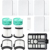 Filtro di ricambio per Shark IW3611/IW3612, per W3612EU IW3612AMZEU IW3611EU IW3611DE, ovatta filtrante, filtri in schiuma di base, set prefiltri base, cartucce anti-odore, filtri interni