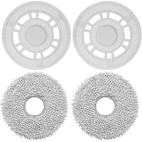 Salviette con supporto accessori per aspirapolvere Ecovacs Deebot T30C Omni, T50 Pro Omni, N30 Pro Omni, T30 Pro Omni, T30S Combo, T50 Max Pro Omni, T50 Omni Gen2, 50 Pro Omni Gen2, T50 Max Pro Omni G