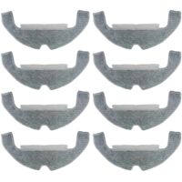 Panni per Pulizia DREAME D10 Plus Gen 2/D10s Plus/D9 PLUS Robot Aspirapolvere, 8 Accessori di Ricambio Lavabili e Riutilizzabili per D10 Plus Gen 2