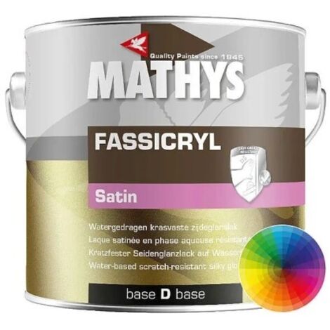 Mathys Fassicryl Satin blanc 2,5L (1/2)